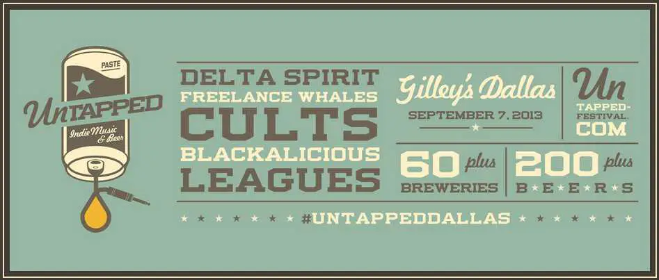Untapped Dallas, Beer Festival, beer coasters, custom beer coasters